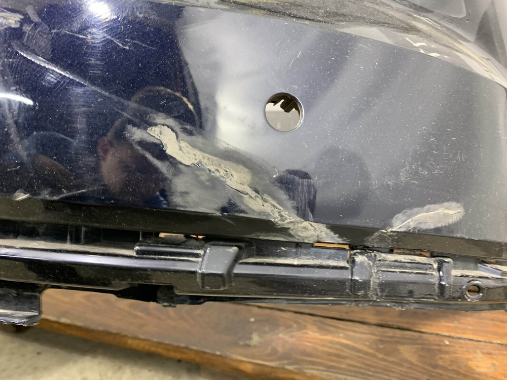 Бампер задний Volkswagen Touareg 3 18-нв Б/У Оригинал 760807417GGRU