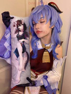 Мини дакимакура Фурри из Фурри арт. M0665, 60х20 см