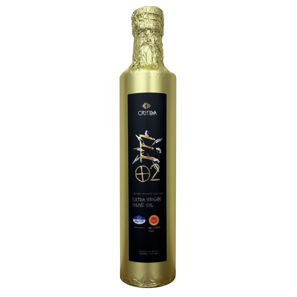 500 мл Масло оливковое Critida PDO Messara 0,2 кислотность Extra Virgin Gold Греция