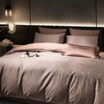 КПБ Сатин-Жаккард Тессоро MT005, Евро, 4 наволочки