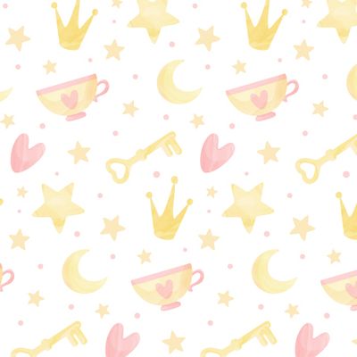 Детский сказочный принт