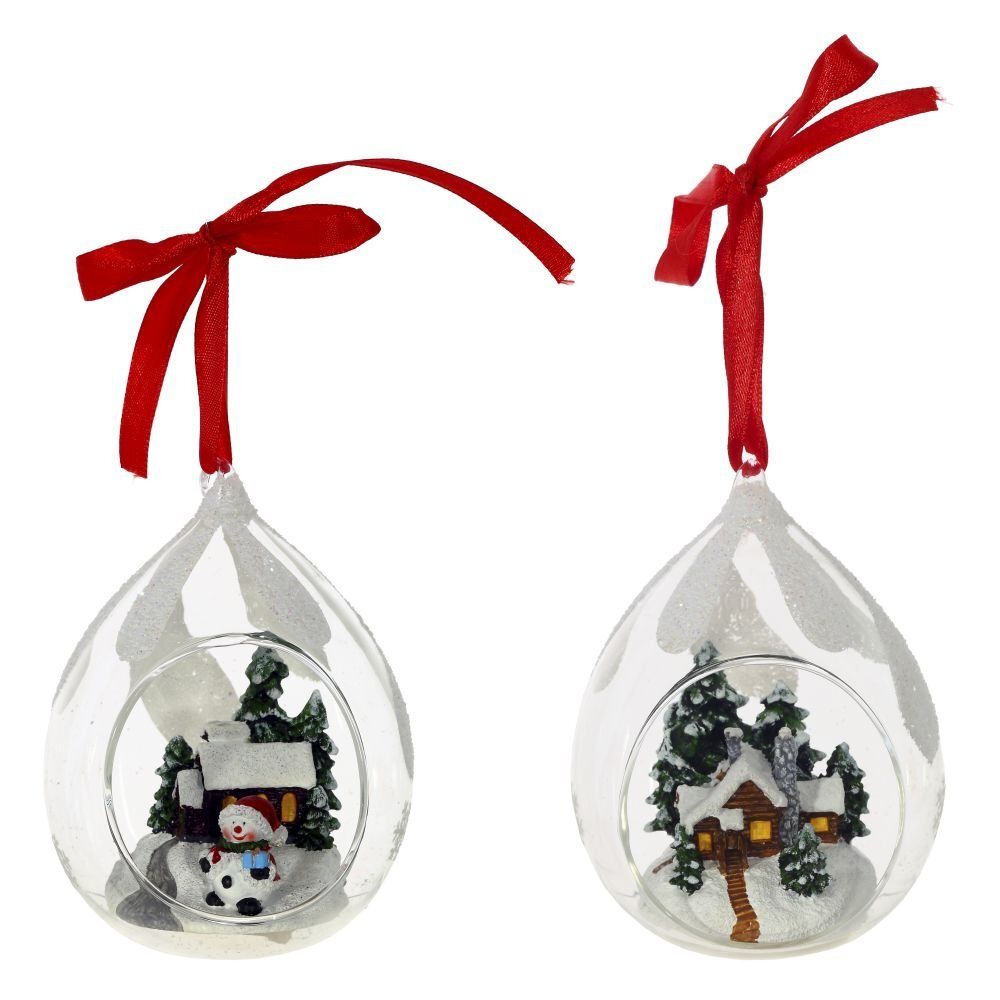 GAEM Украшение новогоднее "Капля", L9 W8 H12 см, 2в.