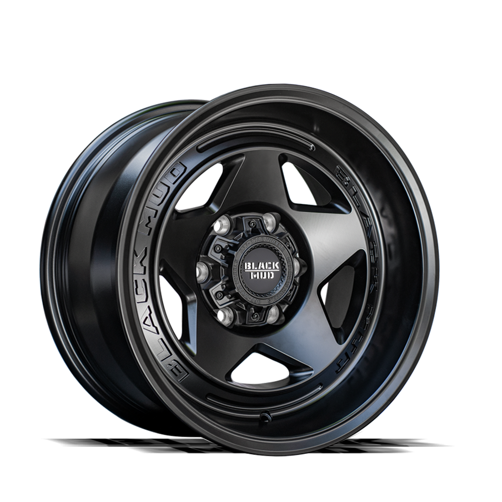 Диск колёсный M550 R17 8,5 ET0 Matte black BLACK MUD