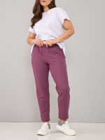 Брюки Бдж-129/бордо-джинс