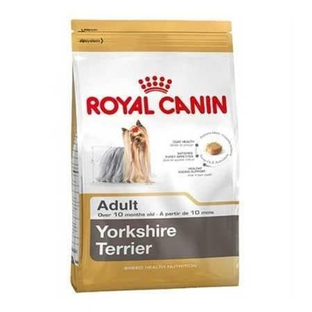 Royal Canin 7,5 корм для взрослых собак породы Йоркширский Терьер Royal Canin 7,5 корм для взрослых собак породы Йоркширский Терьер