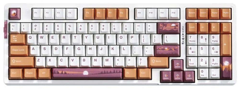 Клавиатура VGN V98Pro V2 Twilight белый