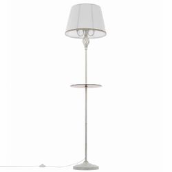 Citilux Вена CL402920T Торшер патина со столиком и белым абажуром