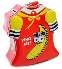 BX- 10/1 Металлическая копилка «Платье»