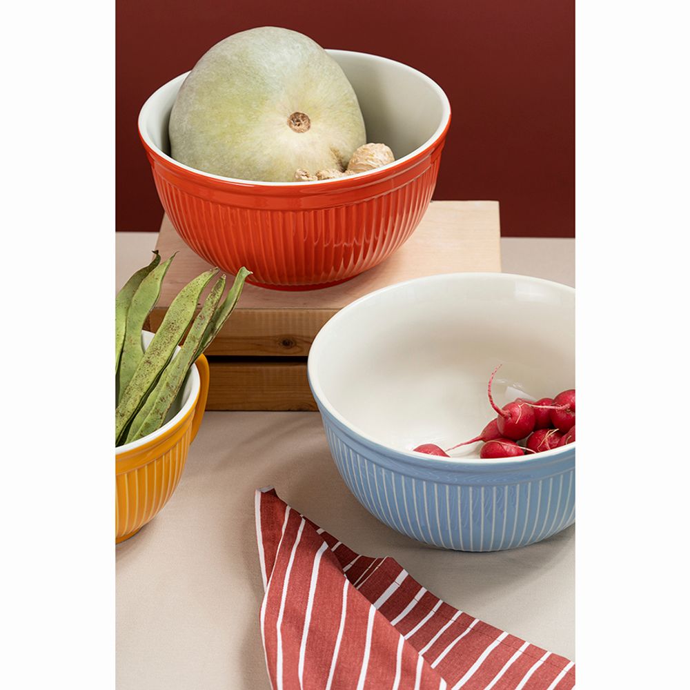 Миска Soft Ripples, 3,9 л, красная