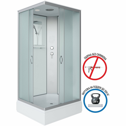 Душевая кабина Niagara Classic 100х80 NG-33084-14Q без гидромассажа