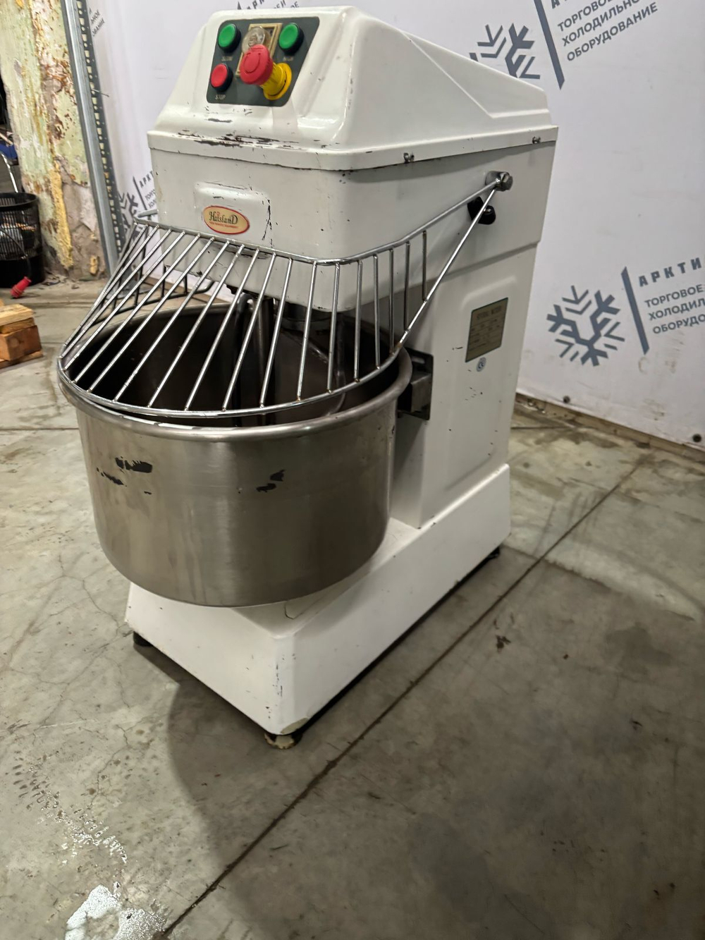 Тестомес спиральный spiral mixer hs30