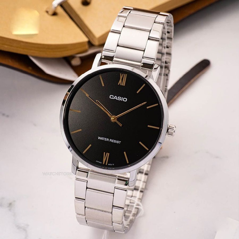 Мужские наручные часы Casio Vintage MTP-VT01D-1B