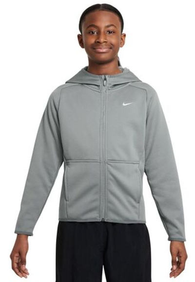Детская теннисная толстовка Nike Kids Therma-Fit Winterized Training - Gray