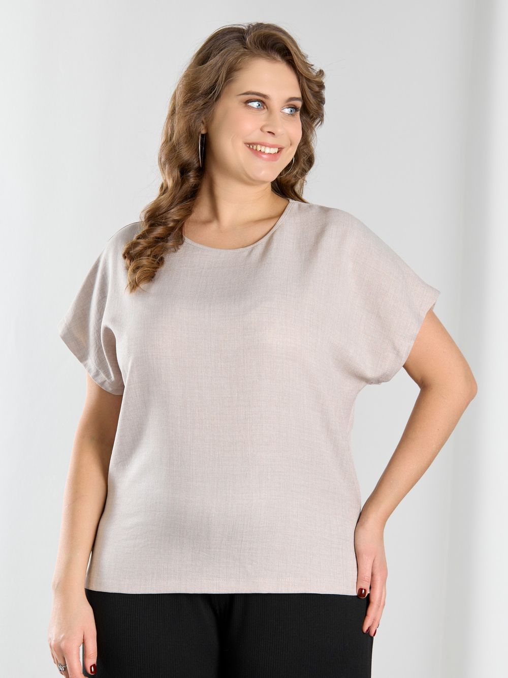 Блузка Женский каприз-3 Виотекс БЕЖЕВЫЙ