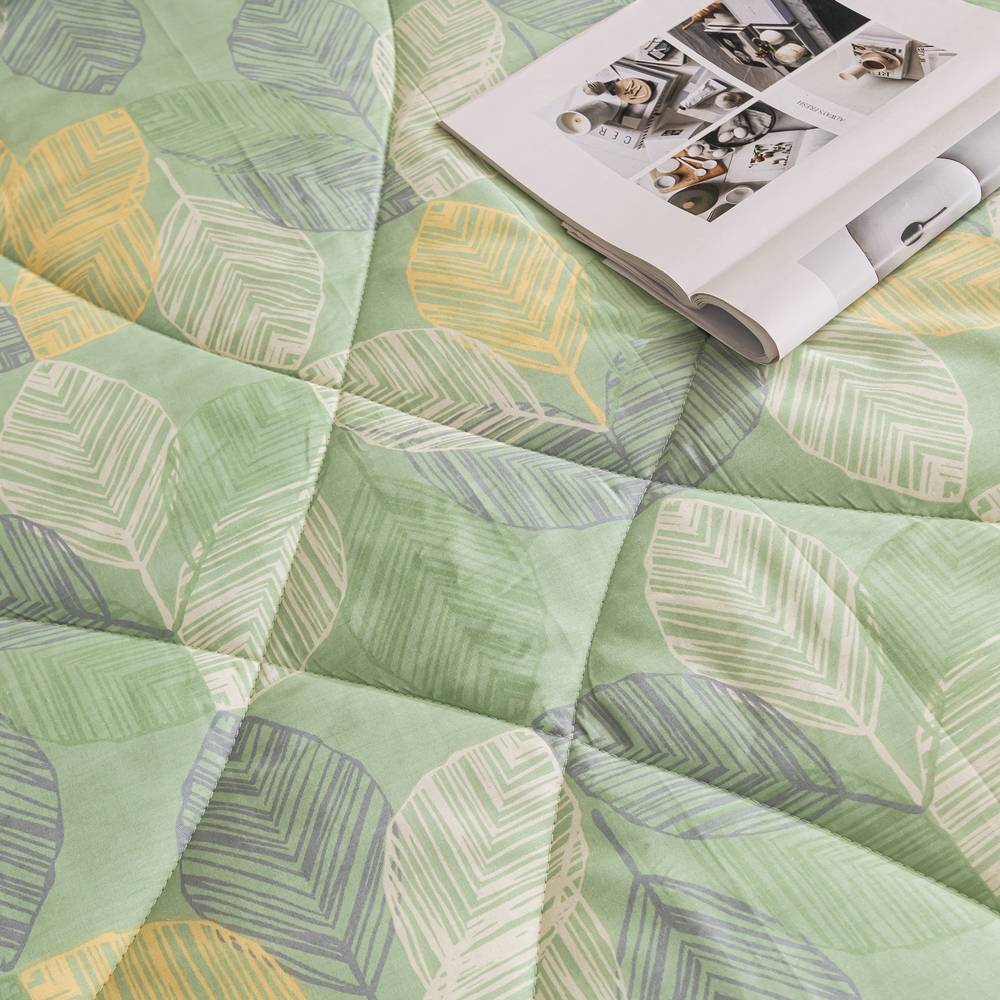 Комплект постельного белья Сатин с Одеялом 100% хлопок 160x80 на резинке OBR147