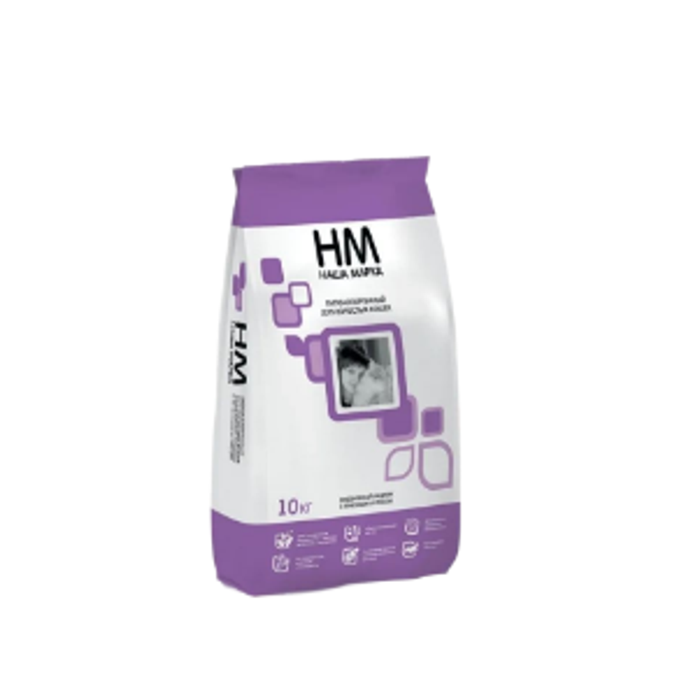 Корм для кошек полнорационный Наша Марка, гипоаллергенный, для взрослых кошек, ягненок и рис, 10 кг