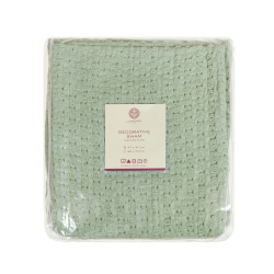 Покрывало 240x260 Luxberry Vegan зеленое