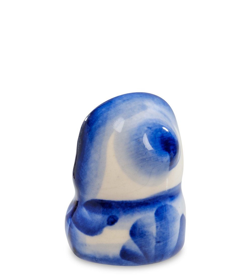 ГЛ- 268 Фигурка «Сова» мал.(Гжельский фарфор)