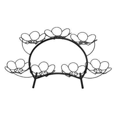 Подставка для цветов напольная "Ромашка" (серия Р) на 7 горшков, металл М0000161