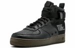 Кроссовки Nike Air Force 1 Black Dark Hazel