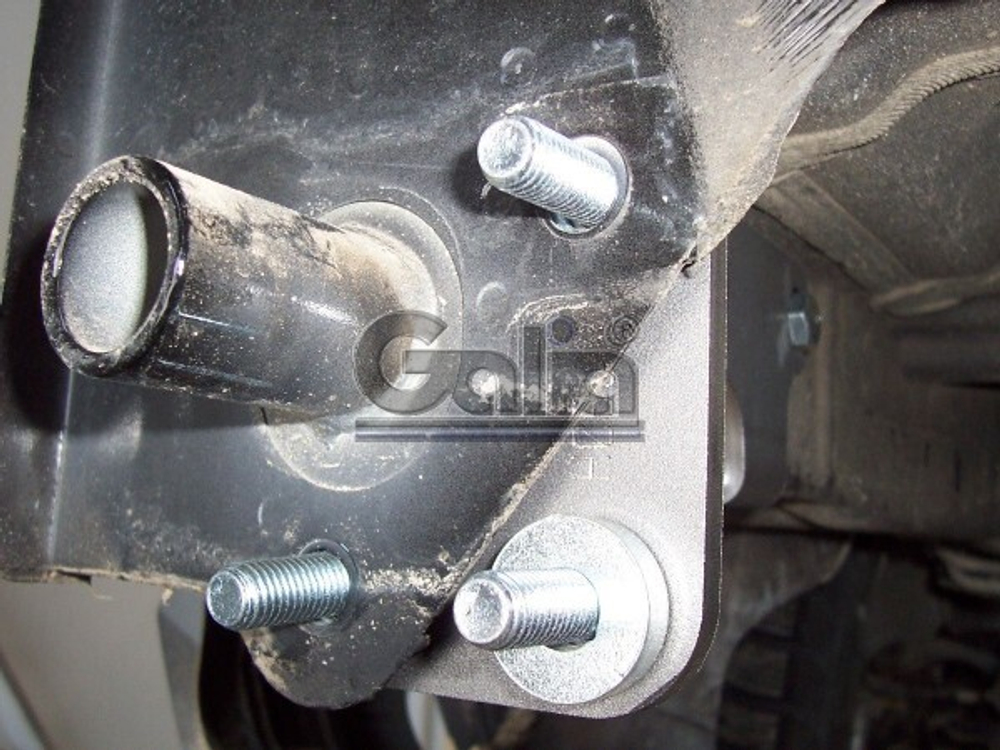 Фаркоп оцинкованный Galia H069C для Hyundai Santa Fe 2006-2012, Kia Sorento 2009-2012(паспорт и сертификат в комплекте)(без электрики)