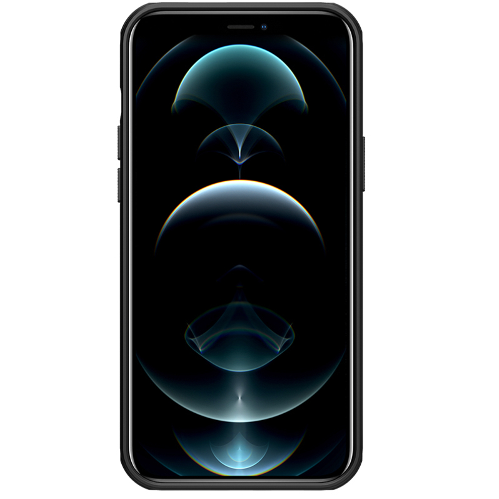 Двухкомпонентный чехол от Nillkin для iPhone 13 Pro Max, серия Super Frosted Shield Pro, черный