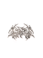 Заколка ( Набор 3 Шт.) Oxidize Silver Sigil Tattoo Hair Clip Set