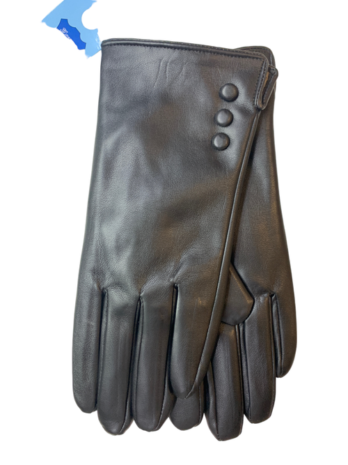 Yongsheng.Эко кожа. Подклад трикотаж-шерсть.Перчатки.Женские.10 шт в упаковке.