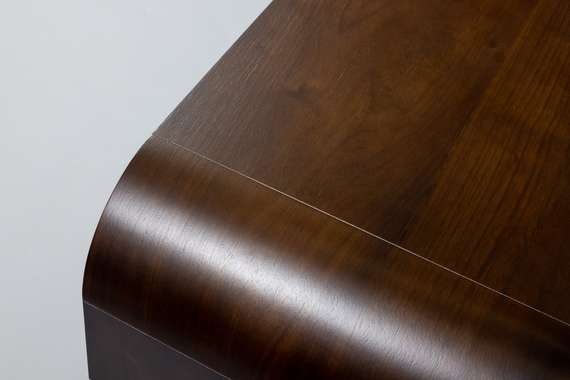 Тумба под ТВ Century, 200х52 см, шпон американского ореха