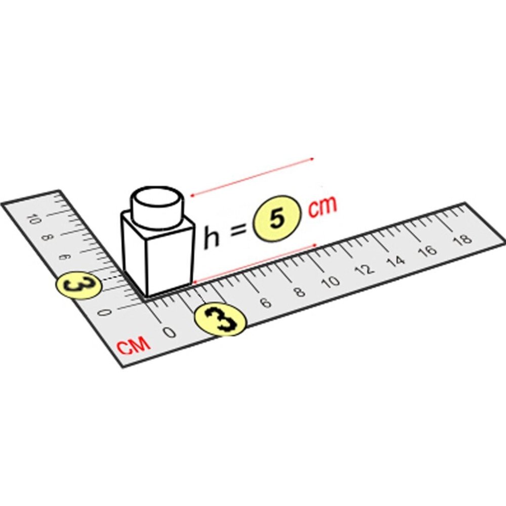 Элемент 3x3x5 см для GigaBloks 5''