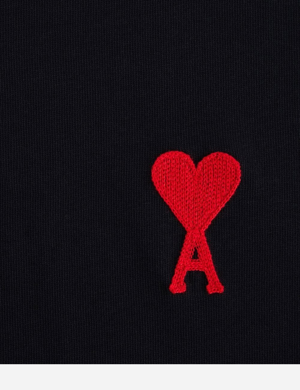 AMI PARIS Black T-Shirt