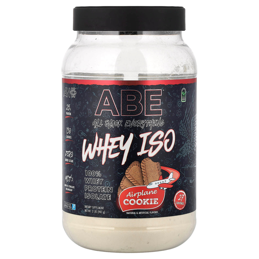 ABE, Whey ISO, самолетное печенье, 907 г (2 фунта)