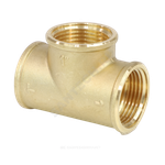 Тройник латунь Ду 50 (2") ВР LD LD.65.514.50