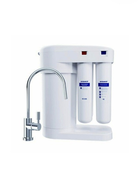 Фильтр под мойкой встраиваемый Аквафор DWM-101S Морион, 1/2” белый 1/2"