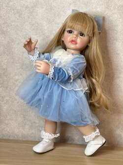 Кукла Реборн виниловая 55см в пакете (FA-289)