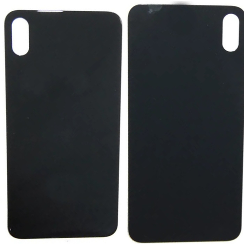 Задняя крышка для Apple iPhone Xs Max Серый (стекло, широкий вырез под камеру)