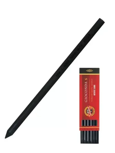 Уголь для рисования "8673", 6 шт