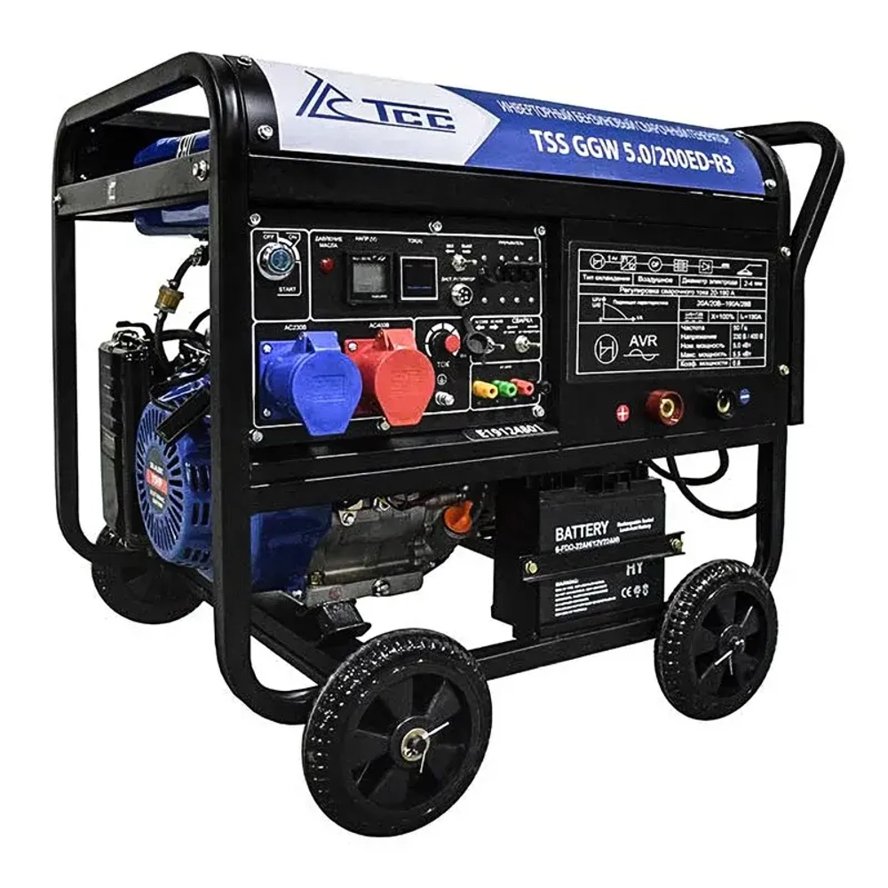 ТСС GGW 5.0/200ED-R3 бензиновый сварочный генератор 026494