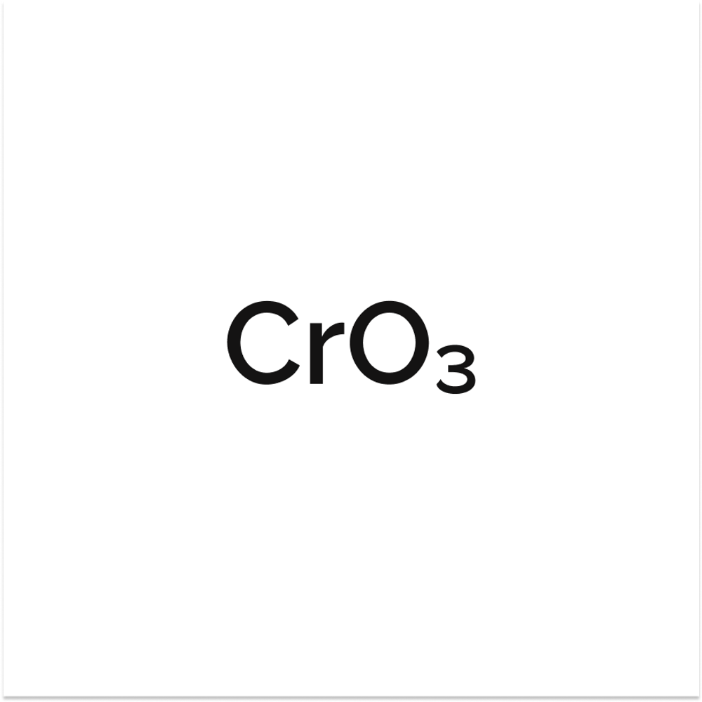 хром (VI) окись формула