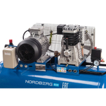NORDBERG ECO (NCE100/520) Компрессор поршневой с ременным приводом, объем 100 л