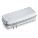 Бесшумный массажер для двойной стимуляции Bon Aparte, 8 режимов (22 см) (Цвет: фиолетовый с белым)