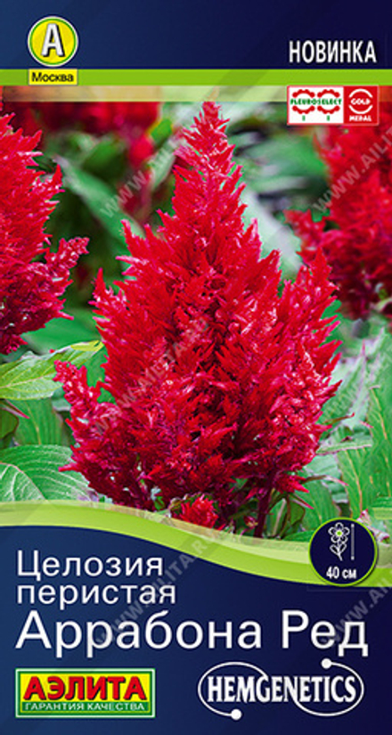 Целозия Аррабона ред Перистая 7шт Аэлита