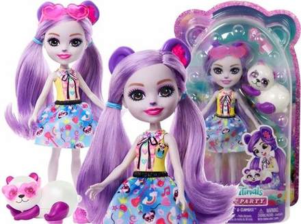 Кукла Enchantimals Mattel - Набор с куклой и фигуркой панды HNT58