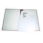 Папка адресная 60 лет, бумвинил, с вкладышем, Канцбург