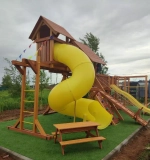 Деревянный игровой комплекс Савушка Lux - 15