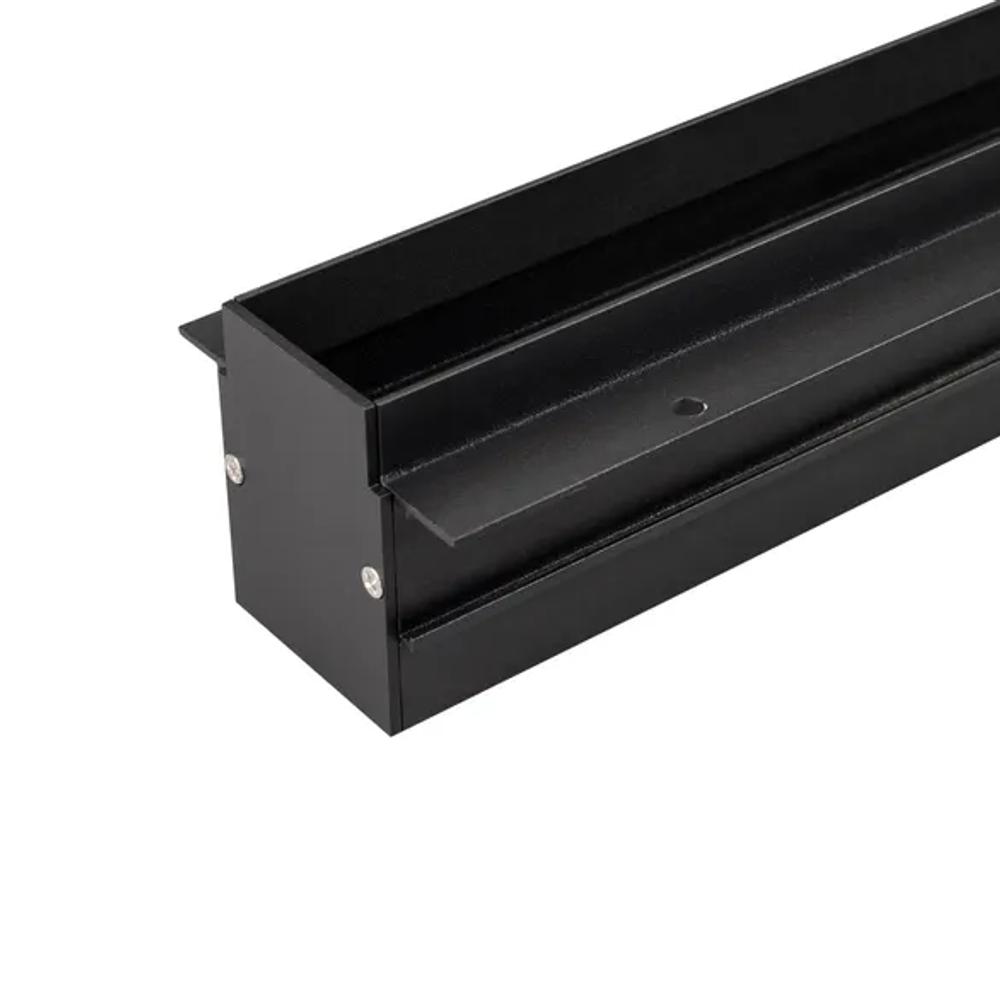 Трек встраиваемый MAG-TRACK-4560-FDW-3000 (BK) (Arlight, IP20 Металл, 5 лет) 034680