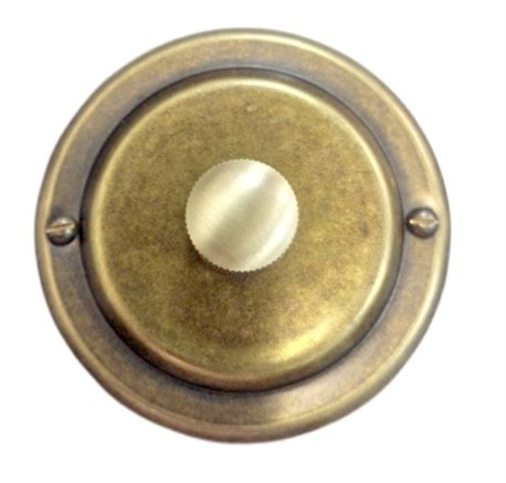 Диммер ретро поворотный "Бронза" VINTAGE-BRASS 30101-1Д / Диммер