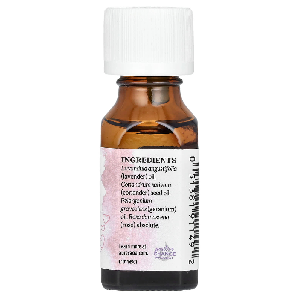 Aura Cacia, Heart Song, 100% чистые эфирные масла, 15 мл (0,5 жидк. унции)