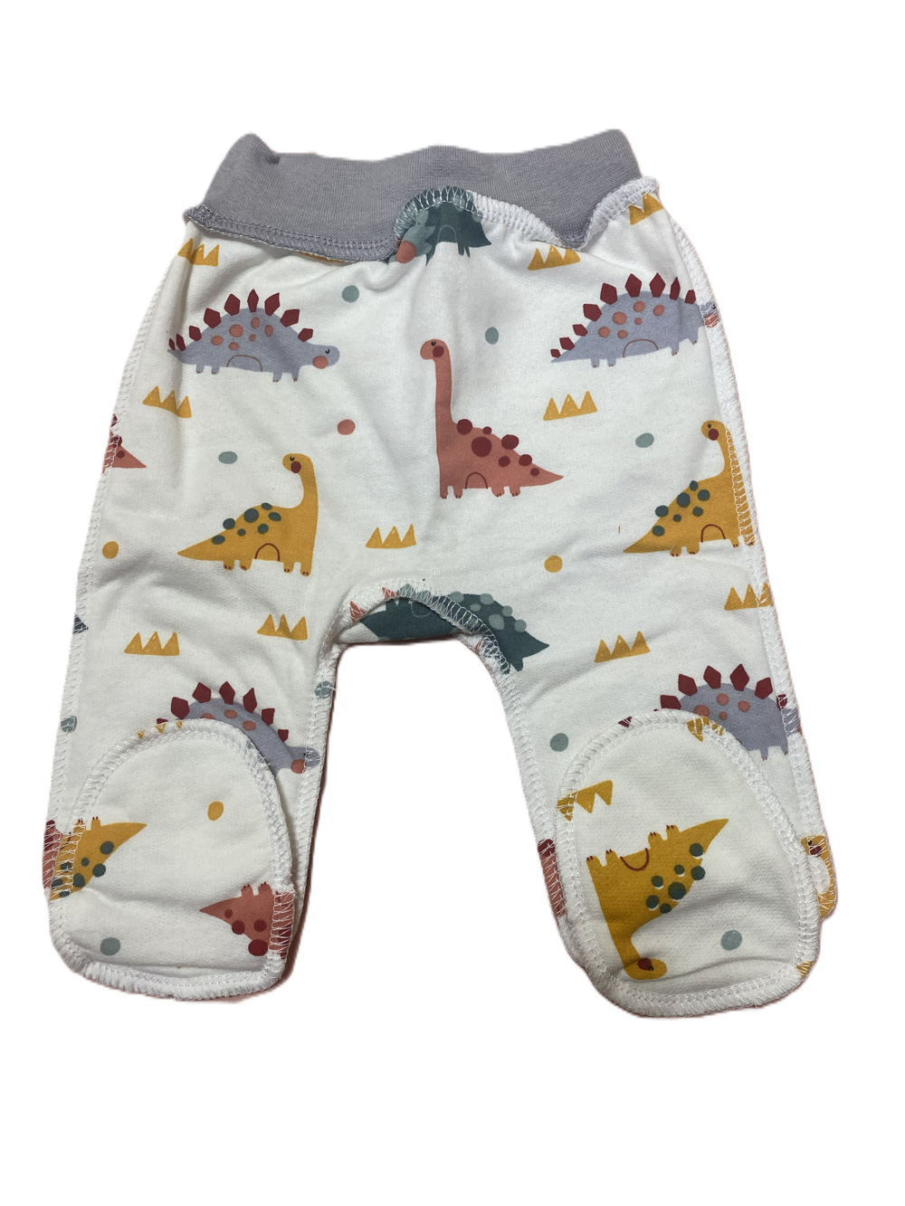 Ползунки пояс рибана швы наружу из футера (100% хлопок с начесом ) на рост 56 см