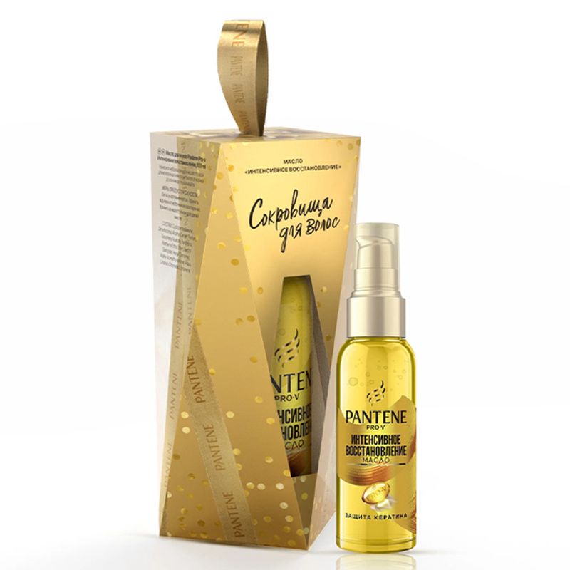 Набор масло для волос Pantene Pro-V Интенсивное восстановление 100 мл/ уп